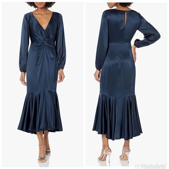 NWT Cinq à Sept Women's Velda Silk Dress - Picture 1 of 16